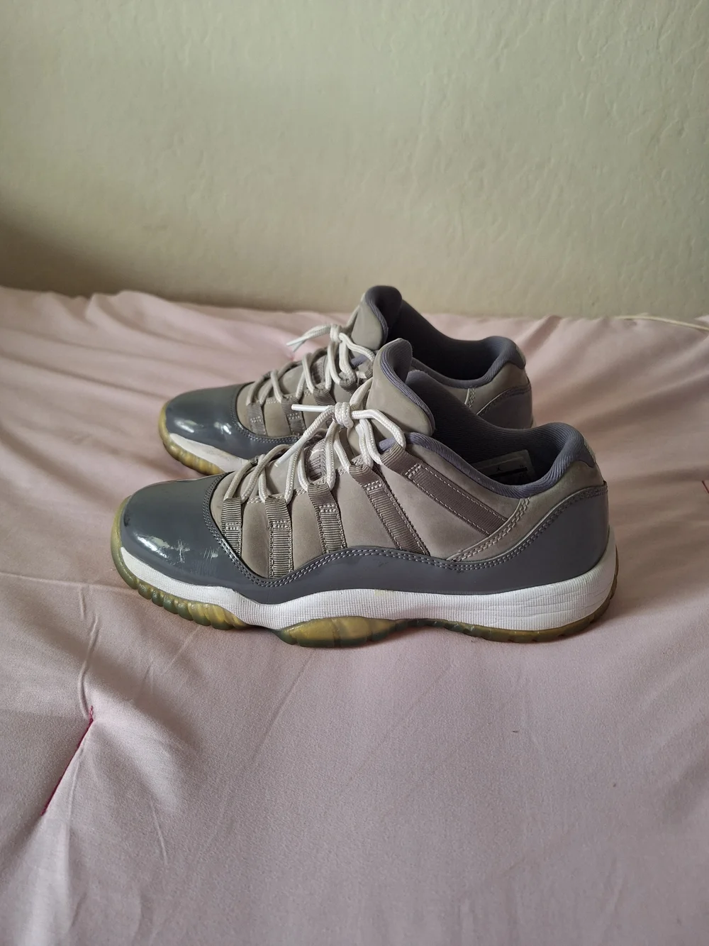 Jordan Men’s Athletic Shoes Gray White